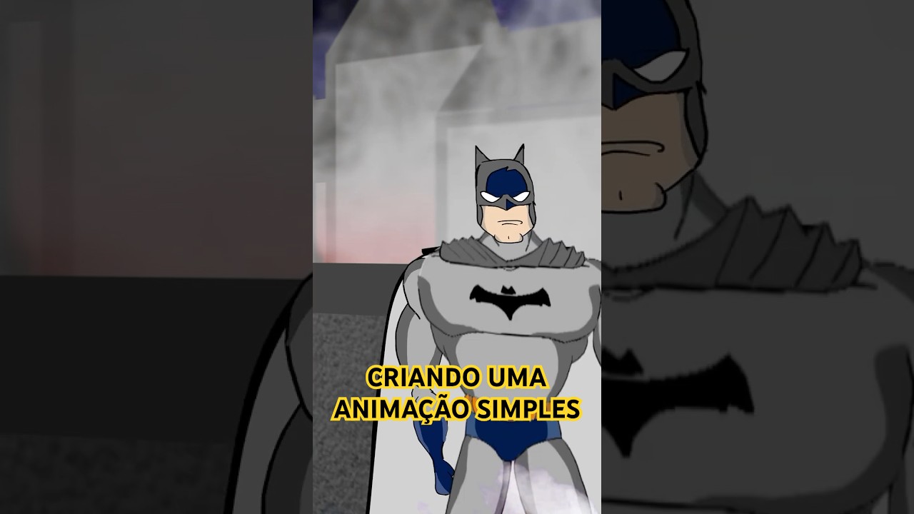 Como fazer uma animação do batman passo a passo