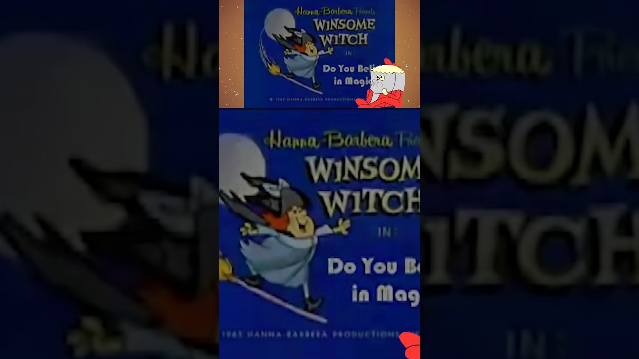 A feiticeira faceira – clássico da Hanna Barbera – corte